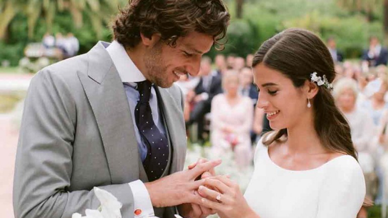 Así ha sido el fantástico vestido de novia de Sandra Gago