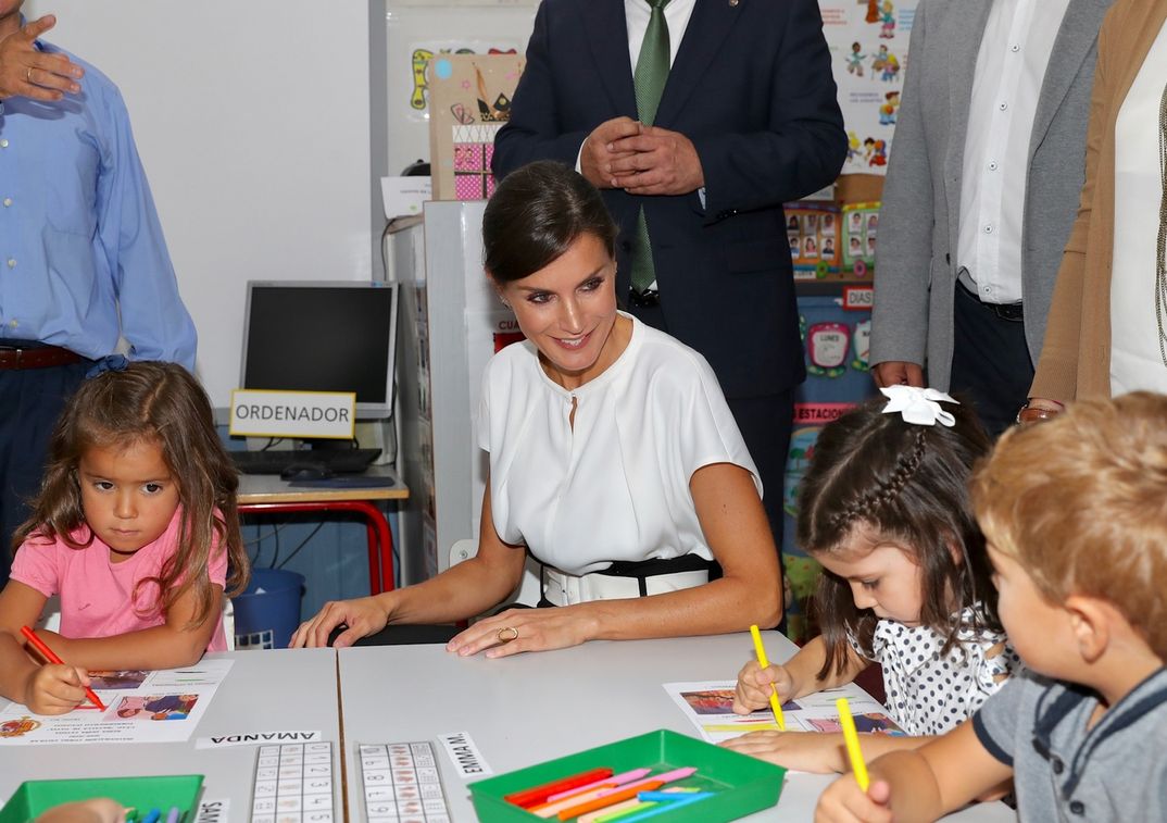 Reina Letizia - Apertura del Curso Escolar 2019/2020 © Casa S.M. El Rey