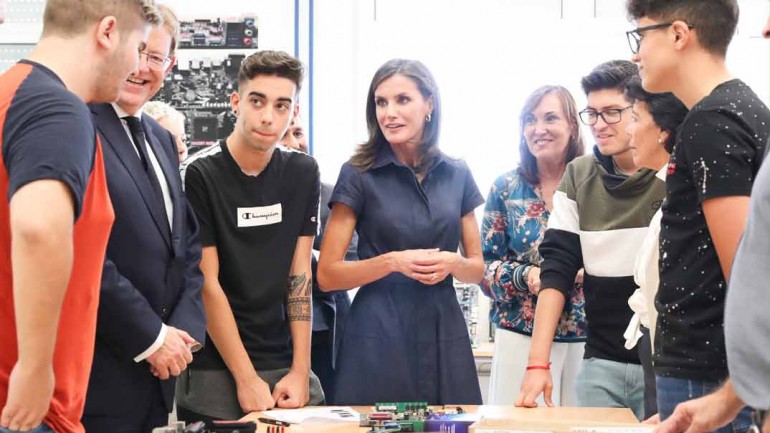 La reina Letizia en la apertura del Curso de Formación Profesional 2019/2020
