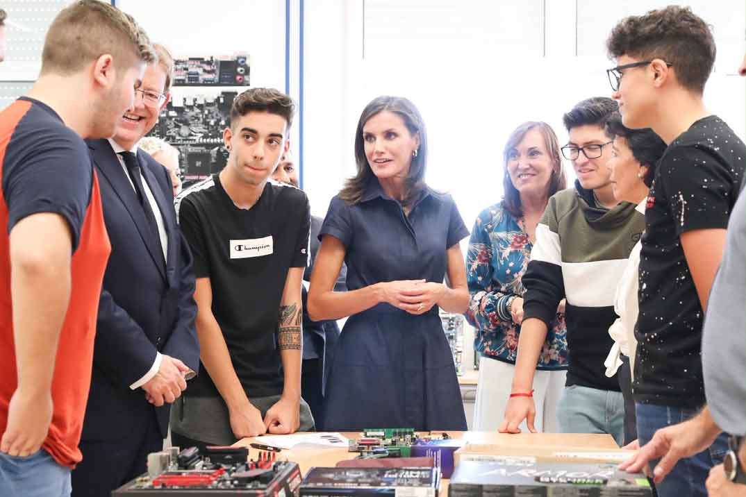 La reina Letizia en la apertura del Curso de Formación Profesional 2019/2020