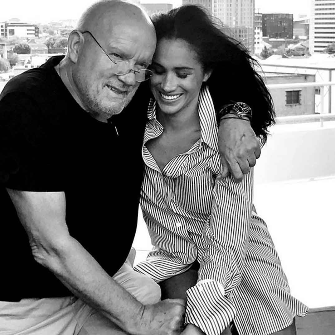 Meghan Markle y Peter Lindbergh© Instagram/Sussexroyal