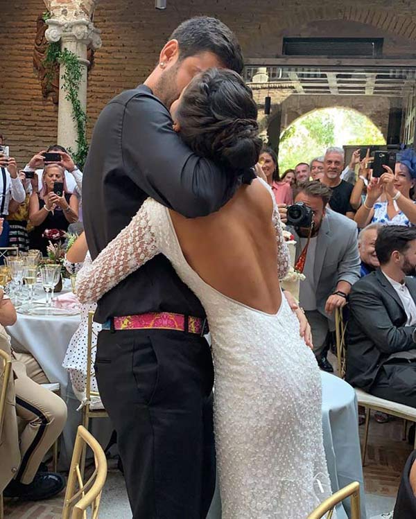 Melendi boda © Redes Sociales