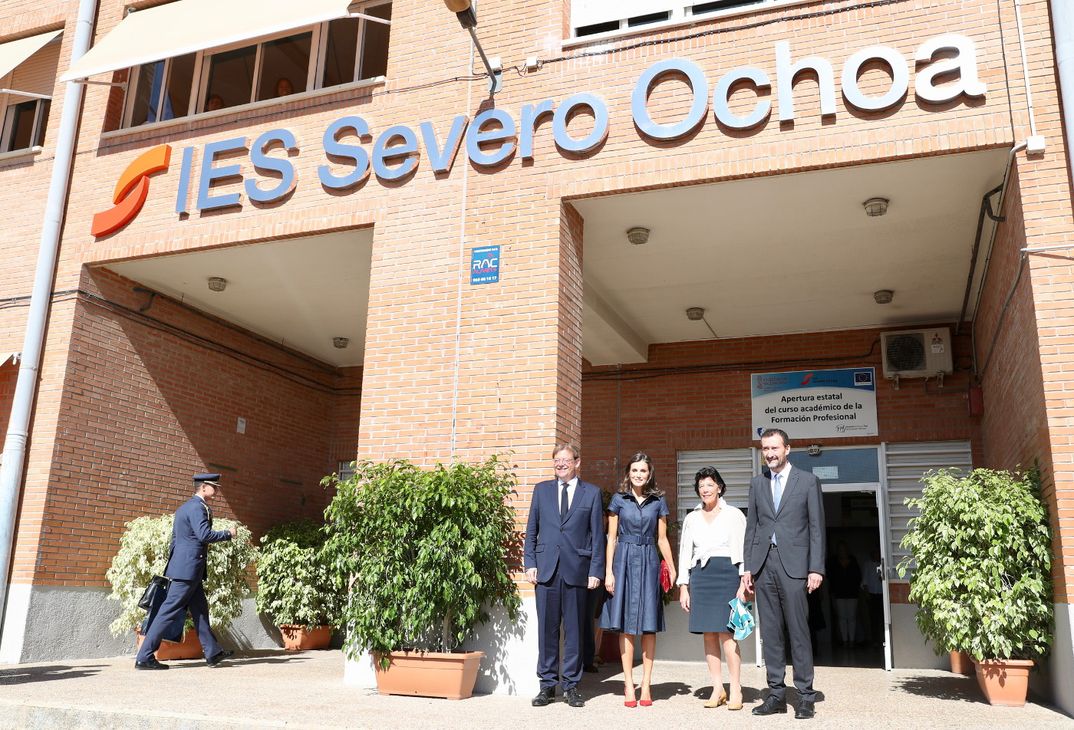 Reina Letizia - Apertura del Curso de Formación Profesional 2019/2020 © Casa S.M. El Rey