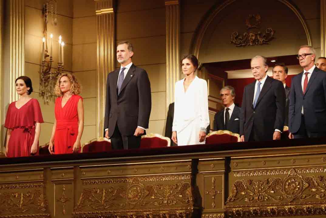 Reyes Felipe y Letizia Inauguración de la Temporada 2019/2020 del Teatro Real © Casa S.M. El Rey