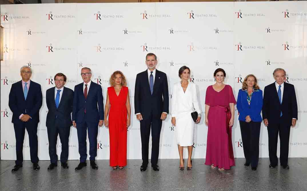 Reyes Felipe y Letizia Inauguración de la Temporada 2019/2020 del Teatro Real © Casa S.M. El Rey