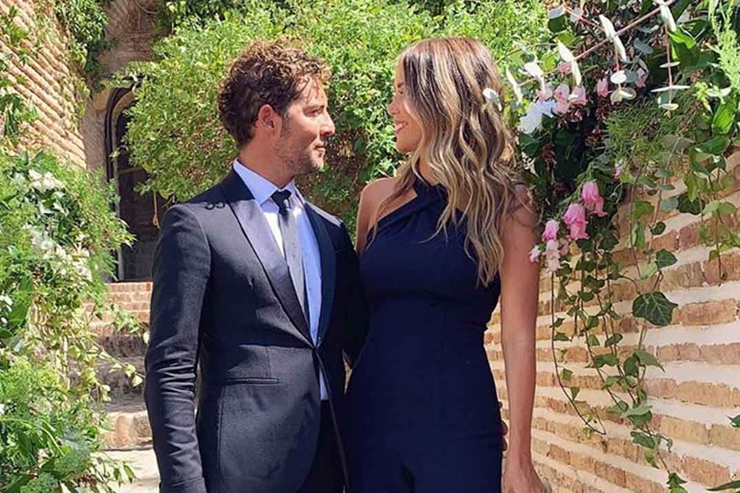 David Bisbal y Rosanna Zanetti, la pareja con más estilo en la boda de Melendi