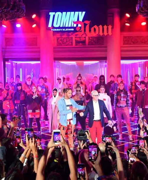 Juan Betancourt en el lanzamiento de TommyXLewis FW19 en Milán