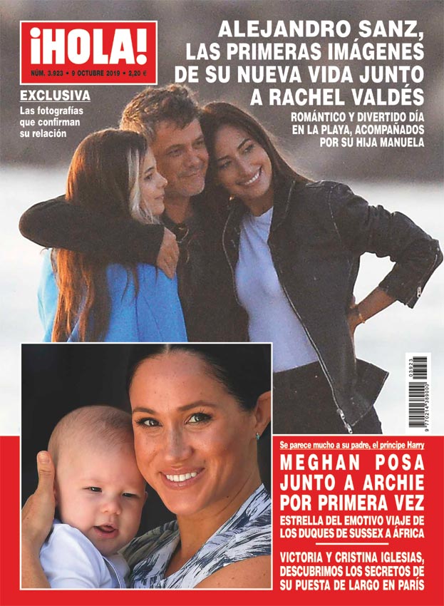 Alejandro Sanz y su nueva novia, Rachel Valdés- Revista Hola