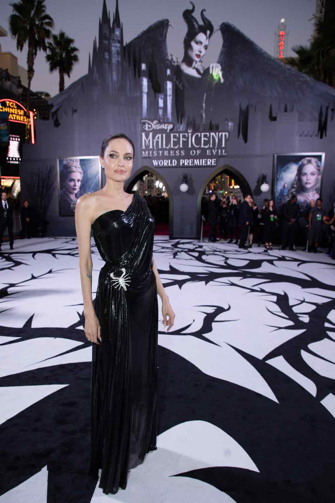 Angelina Jolie- Estreno Maléfica 2 en Los Ángeles