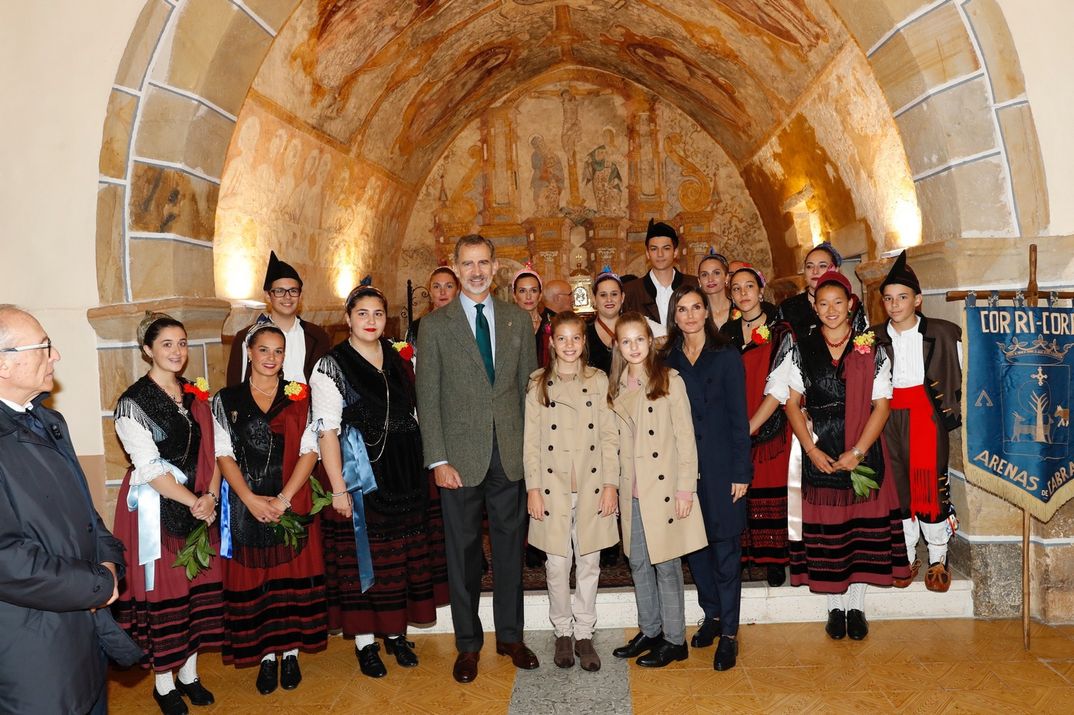 Familia Real - Entrega de la XXX edición del Premio al Pueblo Ejemplar de Asturias © Casa S.M. El Rey