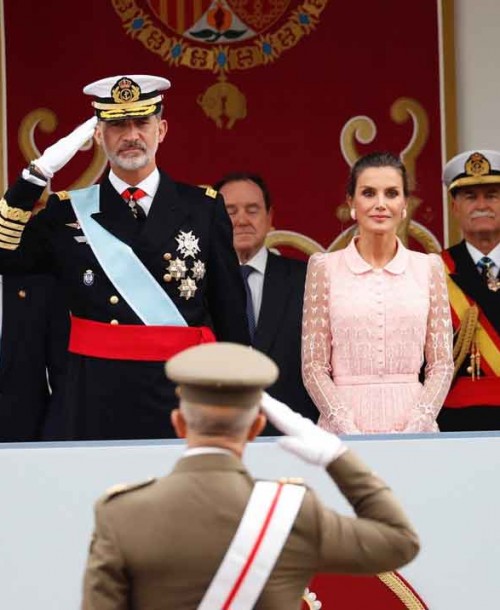 Los looks de la princesa Leonor y la infanta Sofía el Día de la Hispanidad