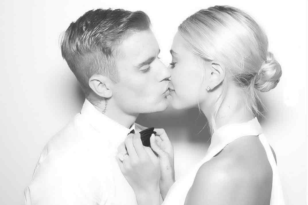 Justin Bieber y Hailey Baldwin boda © Instagram