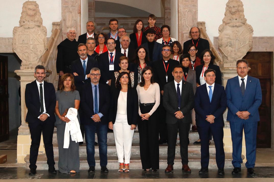 Reina Letizia - Inauguración del XIV Seminario Internacional de Lengua y Periodismo: “El Español y las máquinas: lenguaje, ética y periodismo” © Casa S.M. El Rey