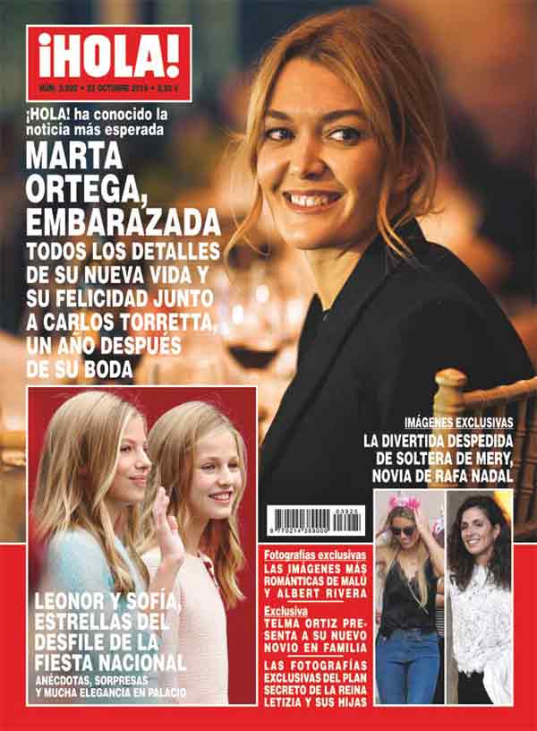 Marta Ortega embarazada - Revista Hola