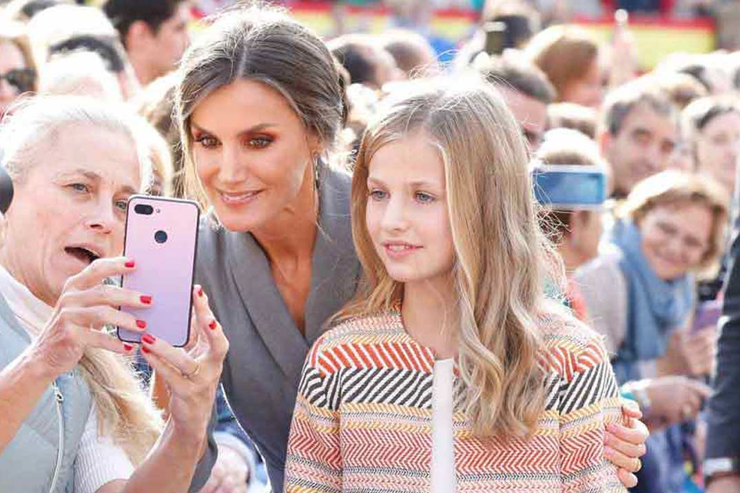 La princesa Leonor enamorada de un compañero de colegio, según la prensa argentina
