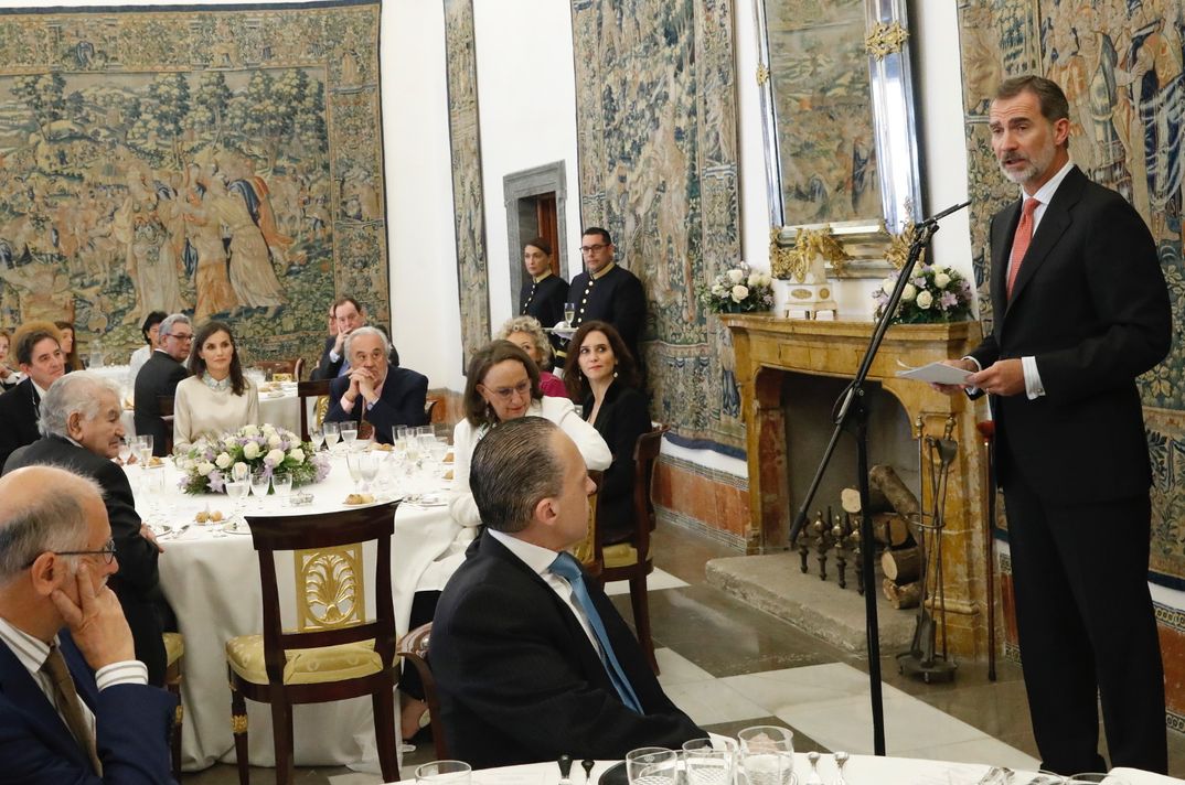 Reyes Felipe y Letizia - Palacio Real de Aranjuez © Casa S.M. El Rey