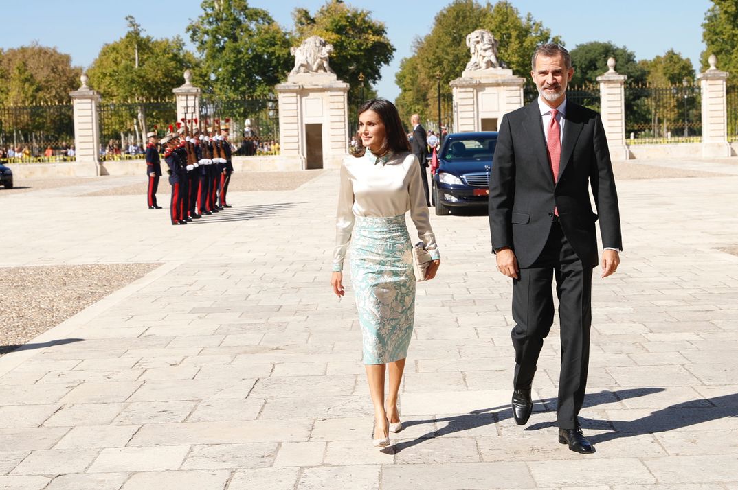 Reyes Felipe y Letizia - Palacio Real de Aranjuez © Casa S.M. El Rey