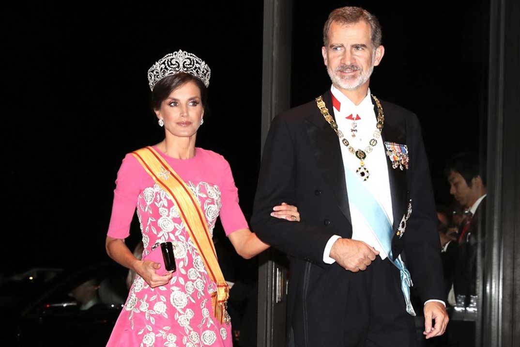 Reyes Felipe y Letizia - Cena gala Emperador Naruhito © Casa S.M. El Rey