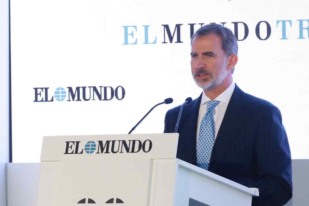 Reyes Felipe y Letizia - 30º aniversario del diario “El Mundo” © Casa S.M. El Rey