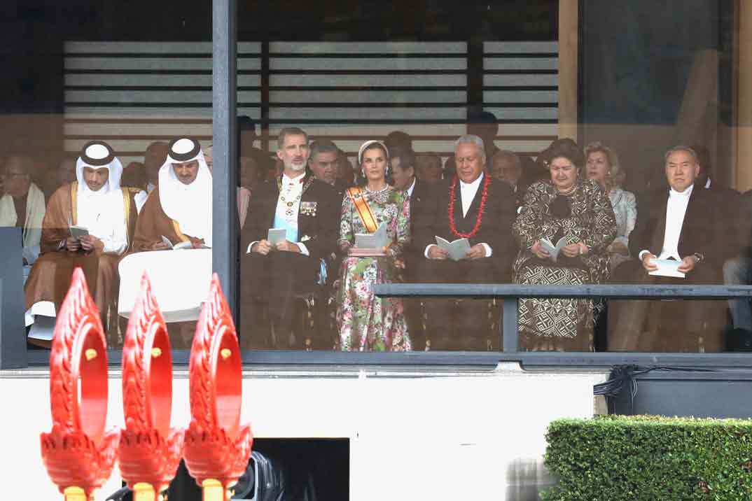 Reyes Felipe y Letizia - Entronización Emperador Naruhito © Casa S.M. El Rey