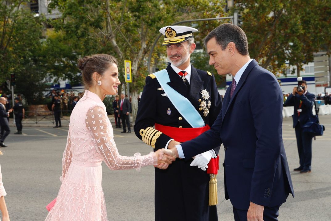 Reyes Felipe y Letizia - Día de la Fiesta Nacional © Casa S.M. El Rey