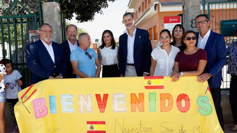 Así fue la visita de los Reyes a Orihuela y Los Alcázares