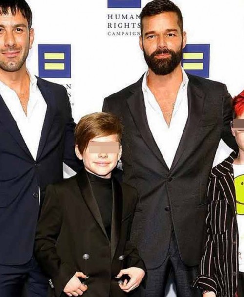 Ricky Martin presenta a su cuarto hijo