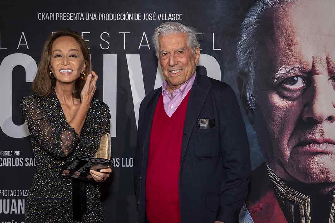 Isabel Preysler y Mario Vargas Llosa - La fiesta del Chivo 
