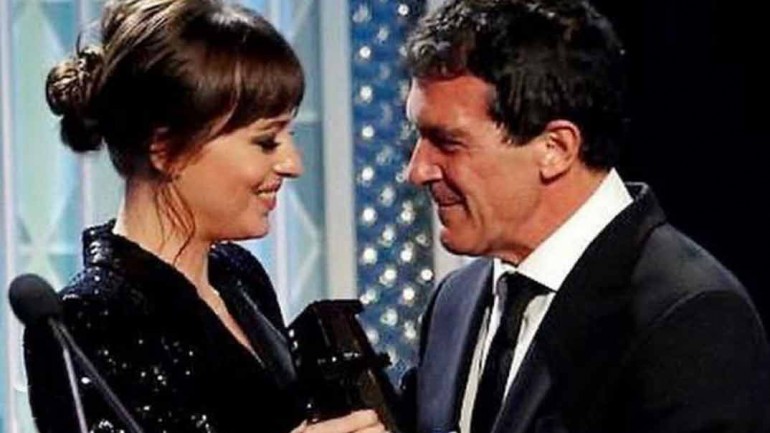 Las emotivas palabras de Dakota Johnson a Antonio Banderas
