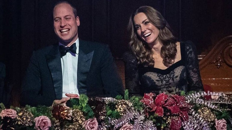 La elegancia de Kate Middleton en la Royal Variety Performance