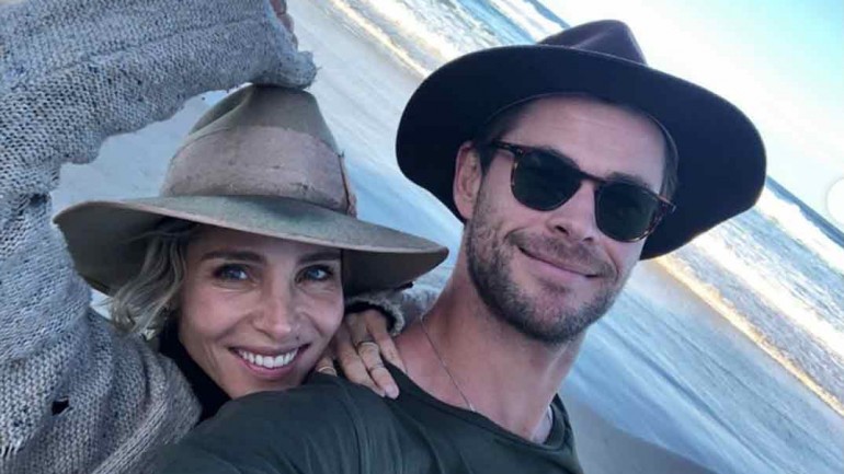 La tierna felicitación de Chris Hemsworth a Elsa Pataky por su cumpleaños