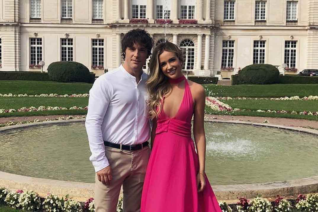 Jordi Cruz posa por primera vez con su novia, Rebecca Lima