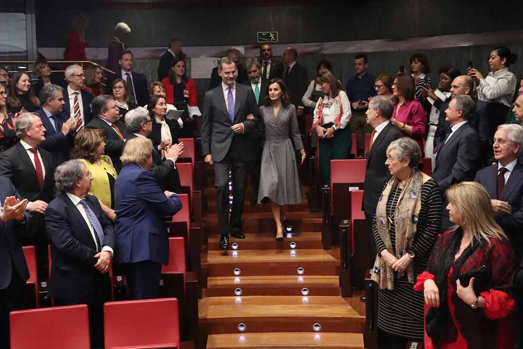 La reina Letizia recibe el Premio del Observatorio contra la Violencia Doméstica y de Género 2019