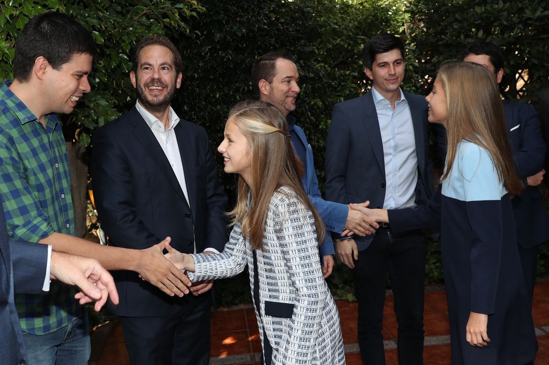 Los reyes Felipe y Letizia con la Princesa Leonor y la Infanta Sofía - Premios Princesa Girona 2019 © Casa S.M. El Rey