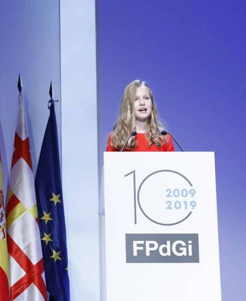 El debut de la Princesa Leonor en los Premios Princesa de Girona