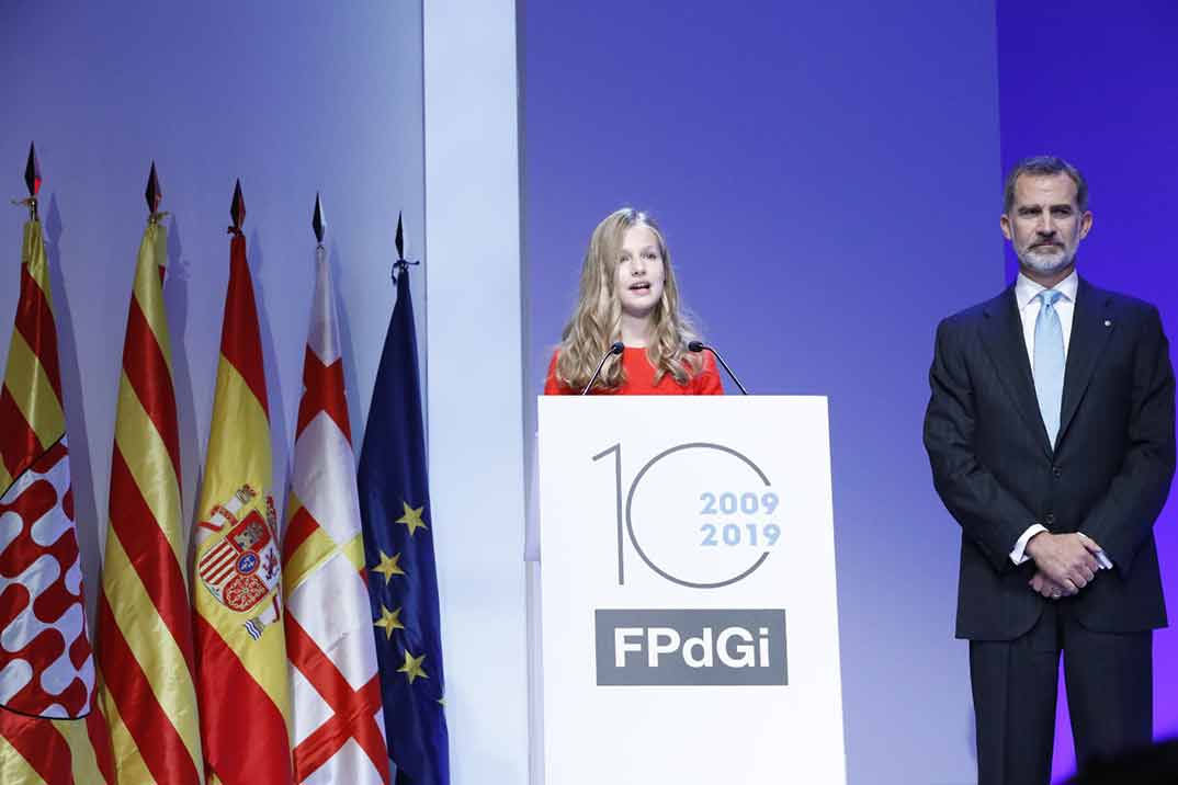 El debut de la Princesa Leonor en los Premios Princesa de Girona