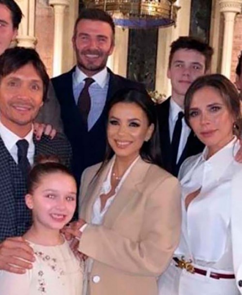 David y Victoria Beckham bautizan a sus hijos Cruz y Harper