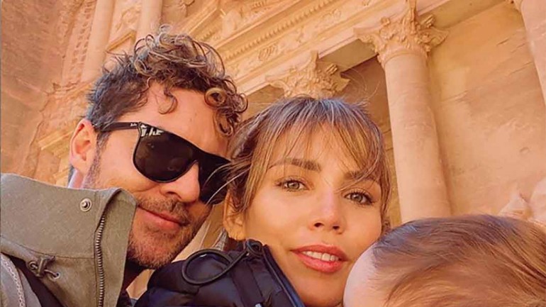 David Bisbal y Rosanna Zanetti disfrutan de su primera Navidad con su hijo Matteo