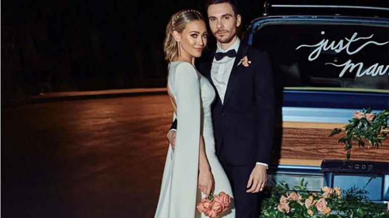 Hilary Duff se casa con el cantante Matthew Koma