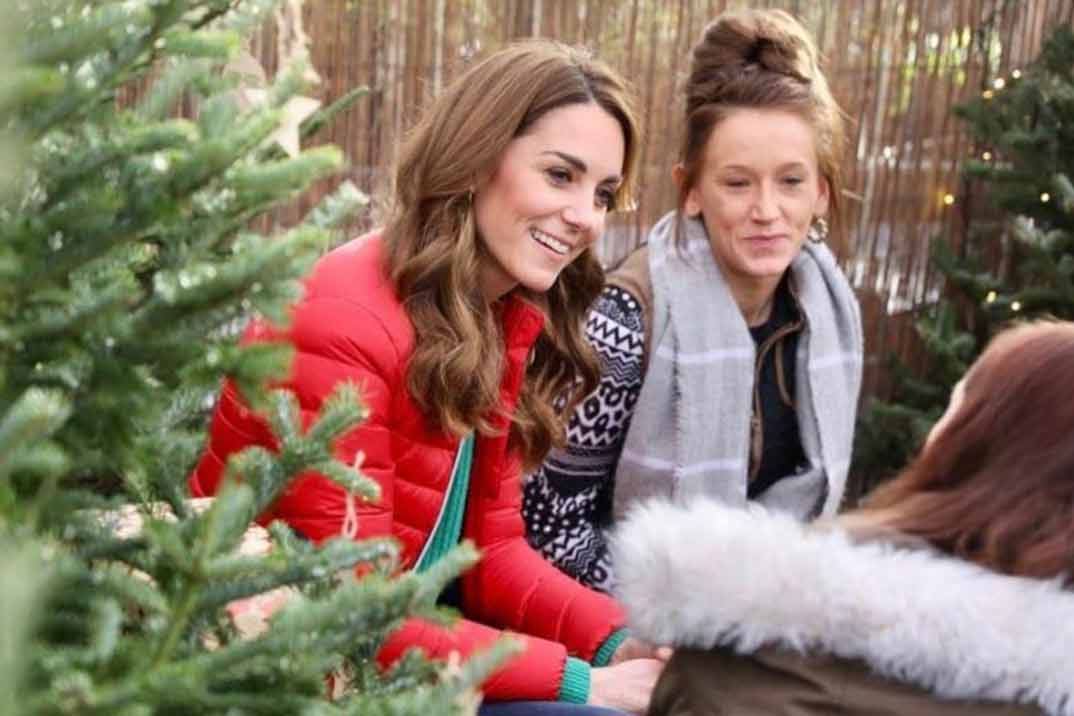 Kate Middleton nos dice cómo tiene que ser un árbol de Navidad