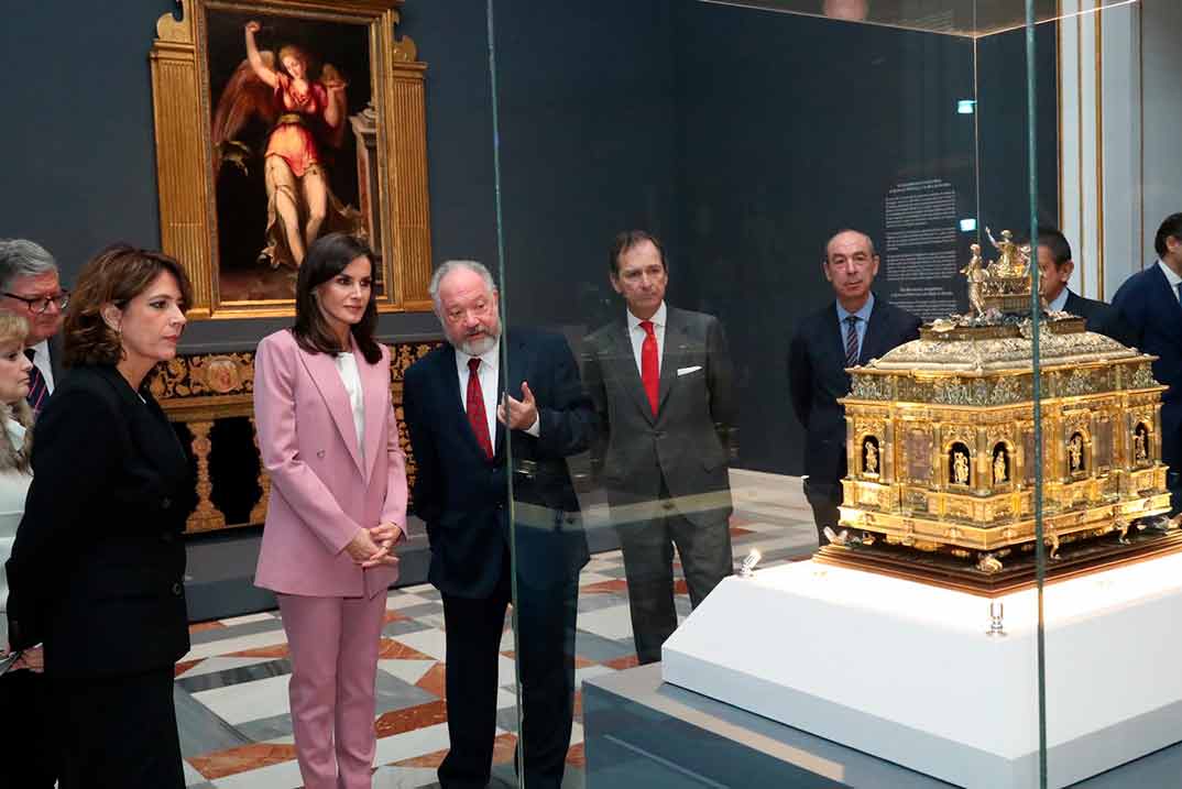 Reina Letizia - Visita La otra Corte. Mujeres de la Casa de Austria en los monasterios reales de Las Descalzas y La Encarnación © Casa S.M. El Rey