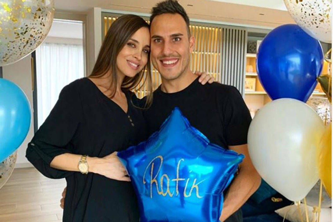 Lorena Van Heerde presenta a su segundo hijo, Rafik