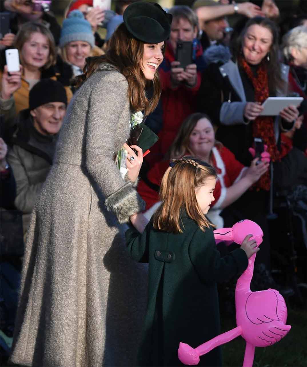 Kate Middleton con su hija Charlotte © kesingtonroyal/Instagram