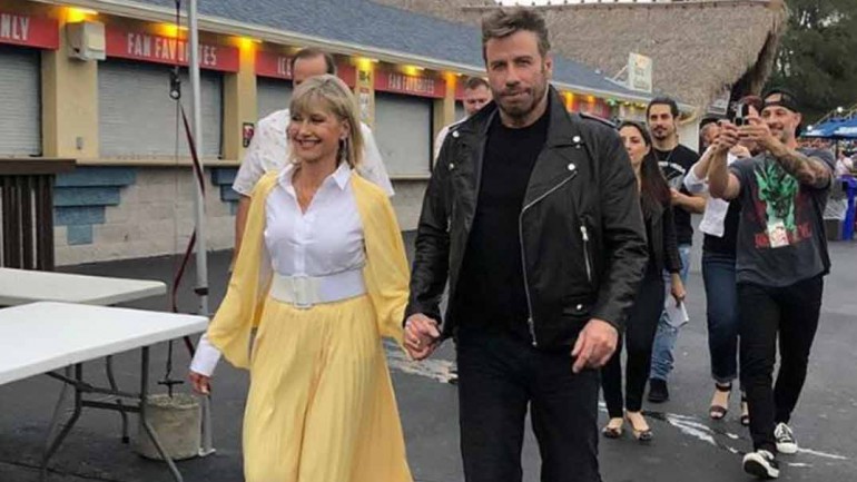 John Travolta y Olivia Newton-John vuelen a ser Danny Zuko y Sandy