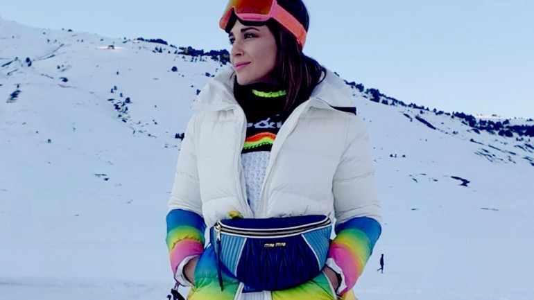 Los mejores looks de Paula Echevarría en la nieve