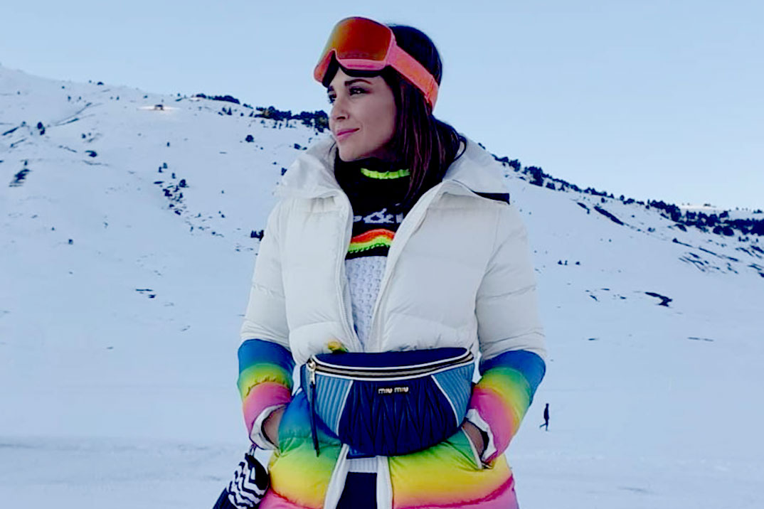 Los mejores looks de Paula Echevarría en la nieve