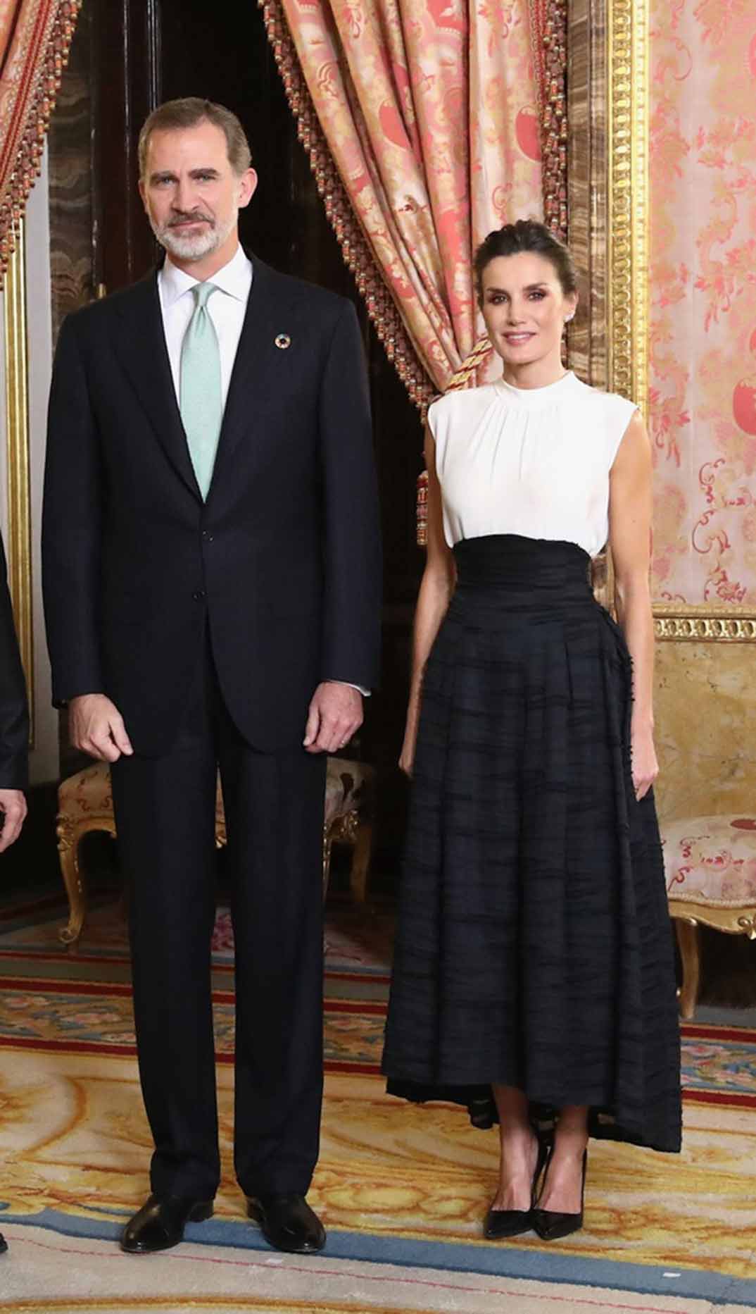 Reyes Felipe y Letizia  - Recepción Cambio Climático © Casa S.M. El Rey