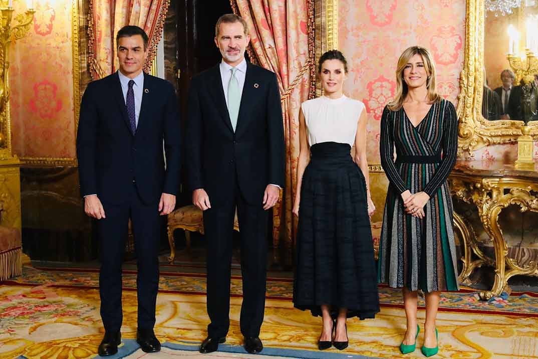 Reyes Felipe y Letizia - Recepción Cambio Climático © Casa S.M. El Rey