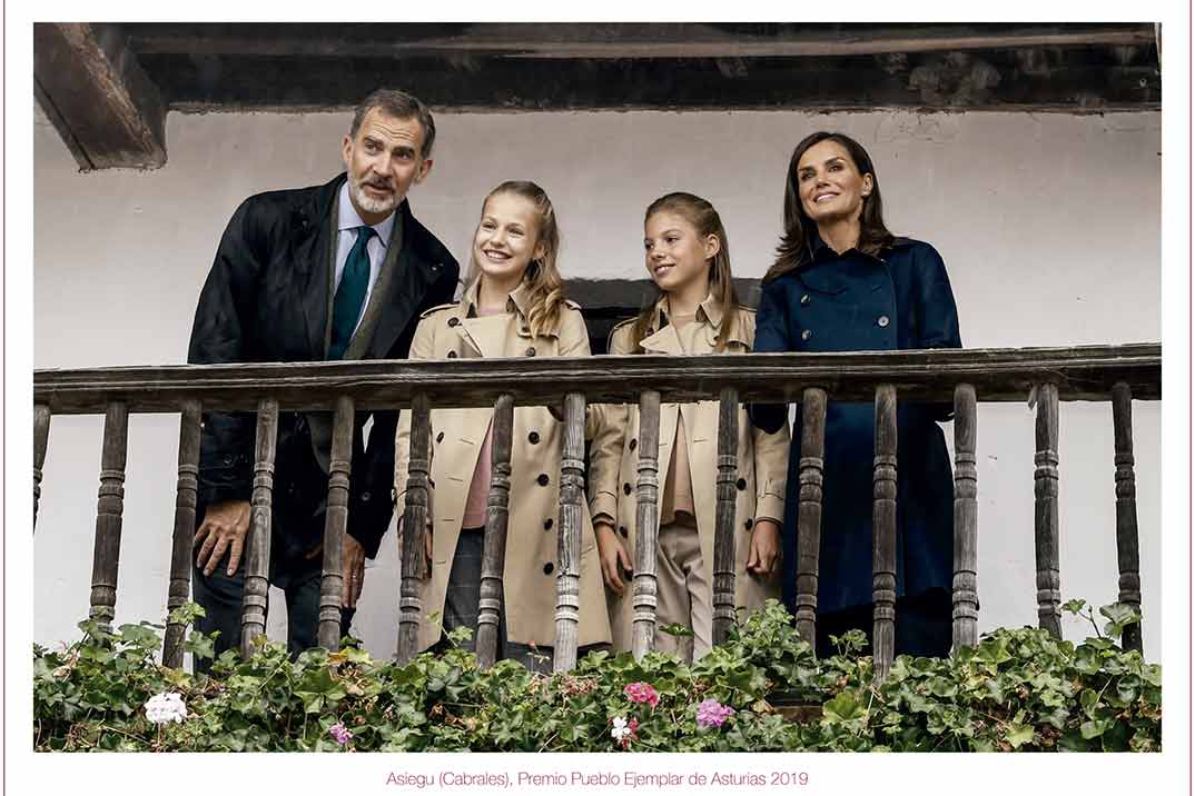 La princesa Leonor y la infanta Sofía protagonistas del Christmas de la Familia Real