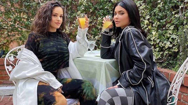 La foto de Rosalía y Kylie Jenner que se ha hecho viral